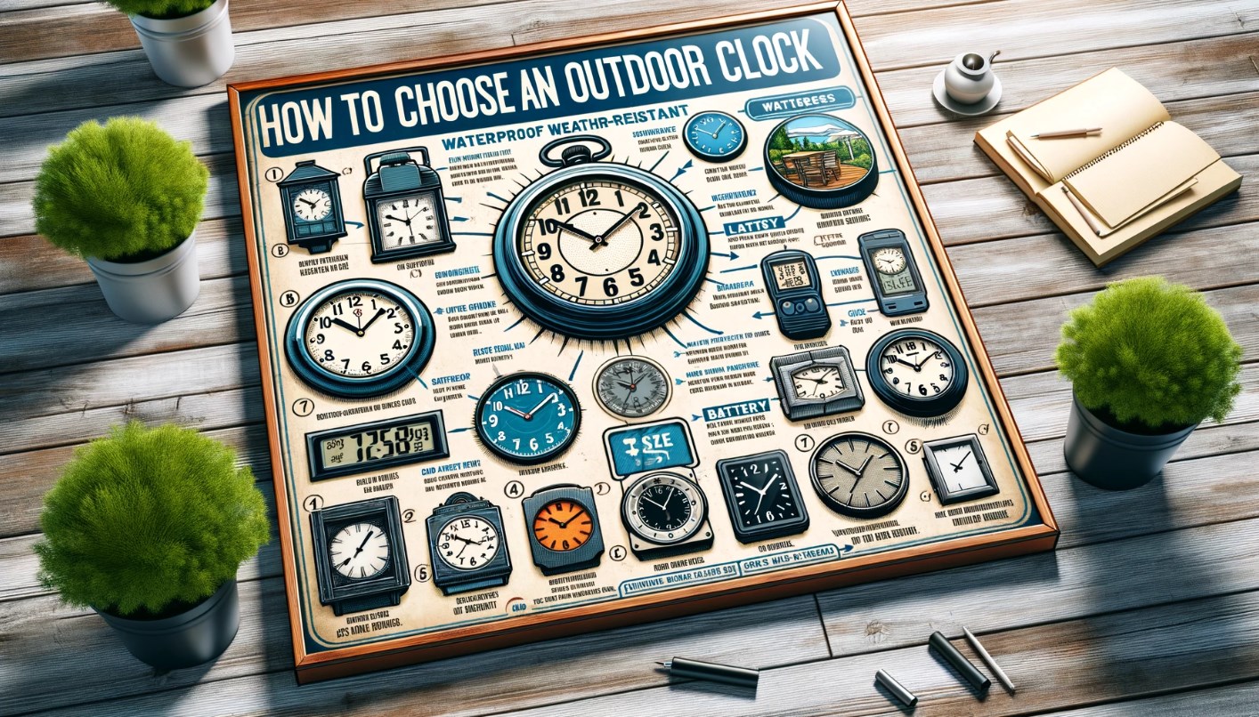 How to Choose an Outdoor Clock